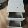 Free White 2-Drawer Bedside Cabinet (Free) Image 2