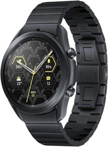 Samsung Galaxy Watch 3 Titanium Smart Watch 45mm GPS Bluetooth - Mystic Black (Brand New)
