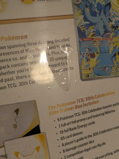 Pokemon 30th Anniversary Elite Trainer Box