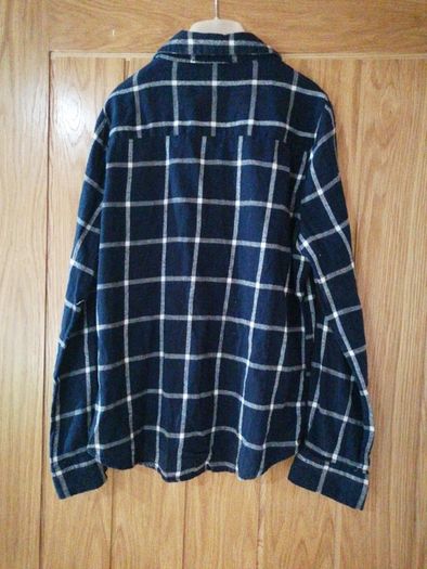 Ladies Navy and White Shirt