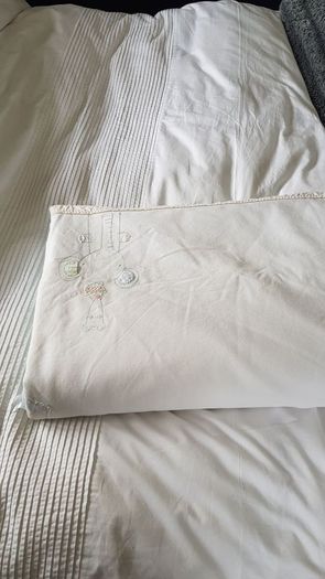 Mamas and papas nursery set quilt, bumper, sleep bag, curtains, changing mat & accessories