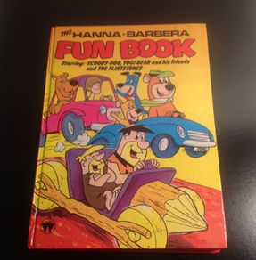 1983 Hanna Barbera Annual Fun Book First Edition