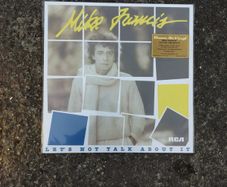 Mike Francis  Let's Not Talk About It vinyl