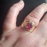 vintage gold Ring Image 2