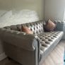 Sofa leather chesterfield Image 3