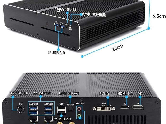 MiniPC Intel I7 - 32GB DDR4 - Gtx1650(4gb)