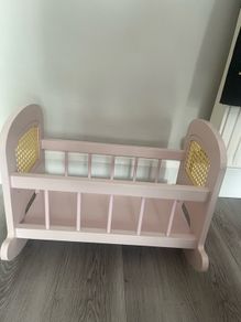 dolls rocking cradle
