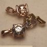 Sterling Silver Swarovski Zirconia Pendant & Chain Image 6
