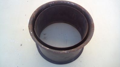 Flue steal Pipe Reducer 6'' to 7''