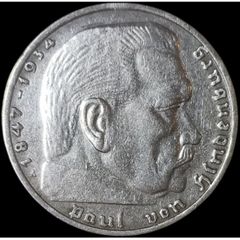 2 Reichsmark 1937 A Silver Coin Germany