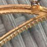 Stamped A595 1950s vintage brooch, no damage. D18 POST 3e Image 7
