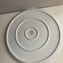 French vintage very large 33cm special  porcelain cake plate Image 5