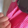 Pink dress with belt l size uk 8 never worn Image 6