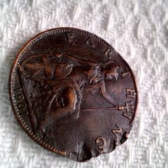 1901 Victoria Farthing.