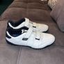 Lonsdale Fulham Leather Trainers White UK 10 Image 3