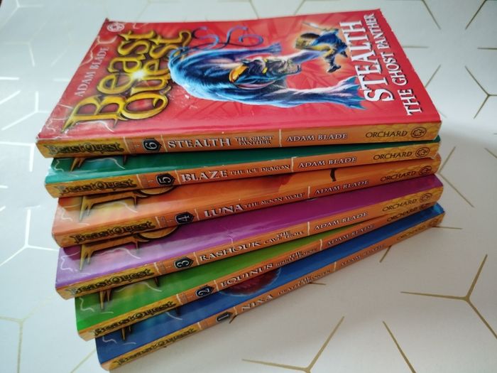 Adam Blade - Beast Quest books: The Amulet of Avantia Books