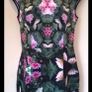 Ted baker Green pink floral dress 12 Image 5