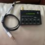 Left handed bass guitar with amp and accessories Image 8