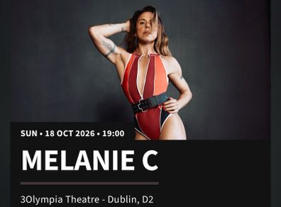 2 standing Mel c tickets