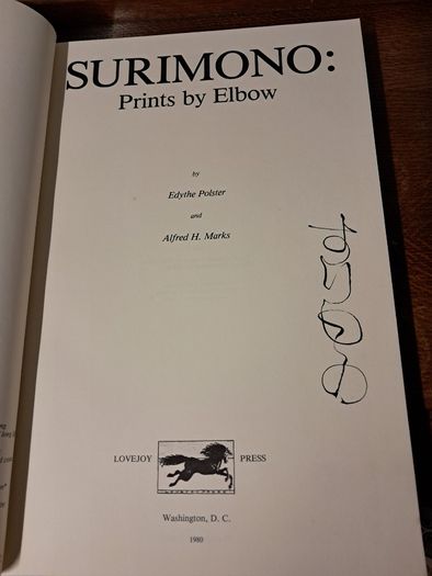 Surimono Prints by Elbow