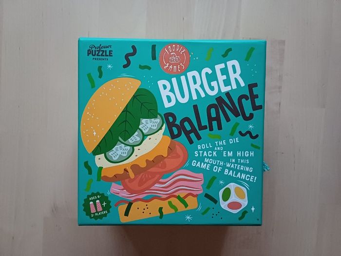 Burger Balance Dexterity Family Board Game