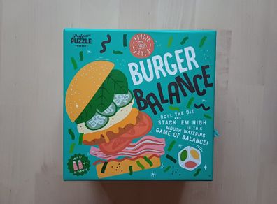 Burger Balance Dexterity Family Board Game