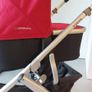 Uppababy Vista Travel System in Red Image 5