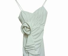 Honey & Rosie Rhinestone Flower Mini Party Dress
