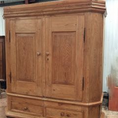 French Armoire, Kitchen, Pantry, Cupboard, Linen