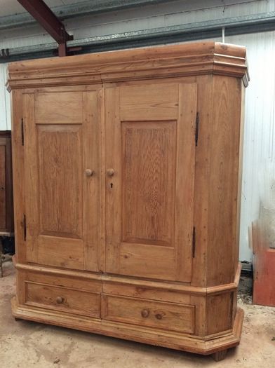 French Armoire, Kitchen, Pantry, Cupboard, Linen