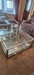 Large glass Coffee table
