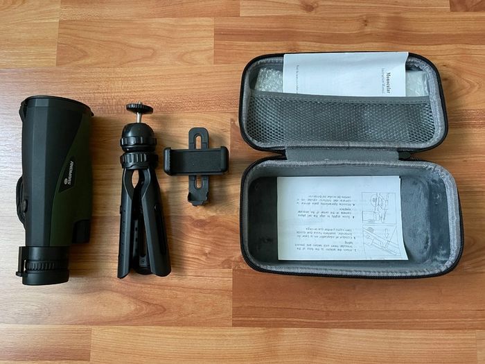 HD Zoom Monocular 10-30x60 with Tripod and Phone Adapter - Birdwatching/Hiking/Travel