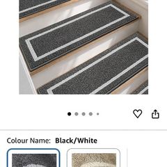 Stair carpet pads