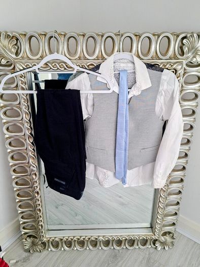 Boys Communion Waistcoat,Chinos,Shirt & Tie
