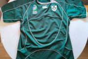 2007 Rugby World Cup IRFU Canterbury Rugby Jersey Size XXL Adults