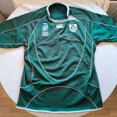 2007 Rugby World Cup IRFU Canterbury Rugby Jersey Size XXL Adults
