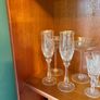 vintage wood highboard/bookcase Image 3
