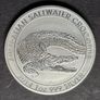 1 Oz Silver Saltwater Crocodile 2014 1 Dollar Image 2