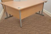 beech managers corner office desk