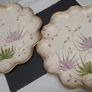 Vintage Scalloped Gilt Plates Image 6