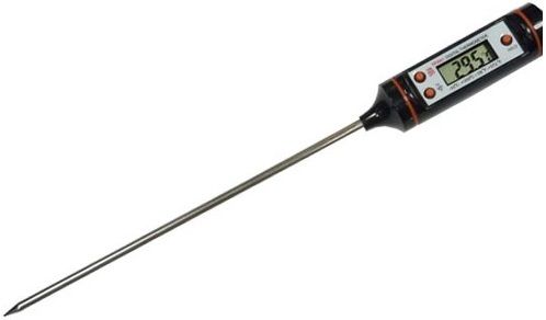 New Kitchen Food LCD Digital Thermometer Cooking BBQ Probe + Battery #222