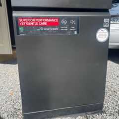 LG free standing TrueSteam Dishwasher