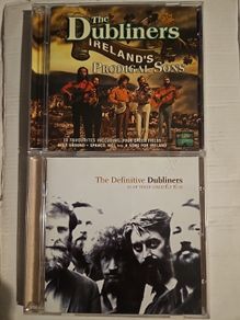 The Dubliners CDs Collection: Ireland's Prodigal Sons / The Definitive 33 Their Greatest Hits. 2 CD.