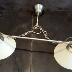 Set of four ceiling lights (Ikea Kroby)