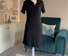 Ladies Black Ribbed Dress from Primark Ladies Black Ribbed Dress from Primark   Size UK 12 / EU 40