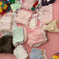 0-6 Months Baby Girl Clothes Bundle / Lot (Next, H&M, Disney, Mamas and Papas & more)