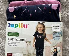 BNWT girls pyjamas 3 piece set, 110/116cm, 4-6 years