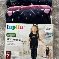 BNWT girls pyjamas 3 piece set, 110/116cm, 4-6 years