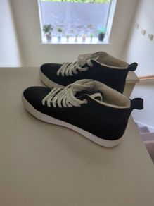 Black sneakers