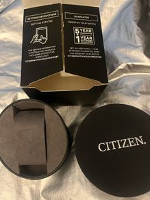 Citizen watch empty box brand new